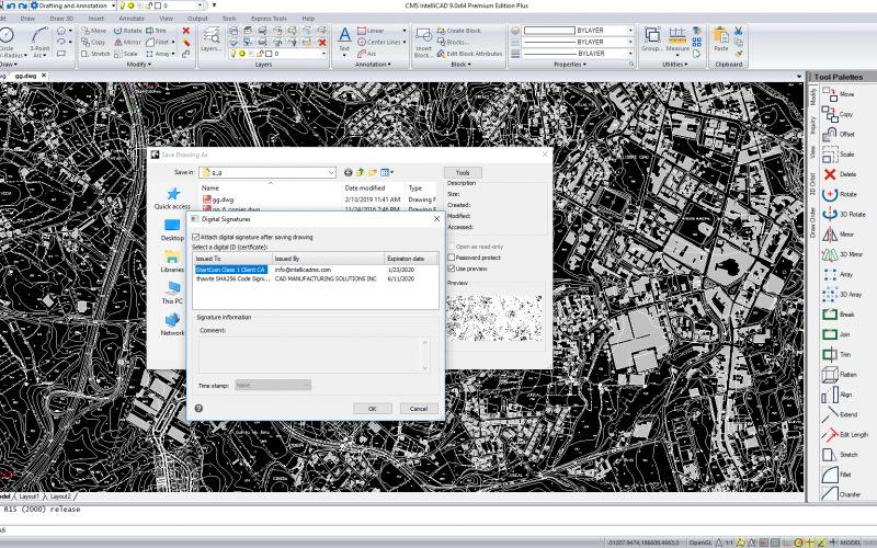 Nueva actualización de CMS IntelliCAD 9.0 PE & PE PLUS
